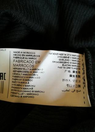 Тоненький лонгслів в рубчик mango morocco 7