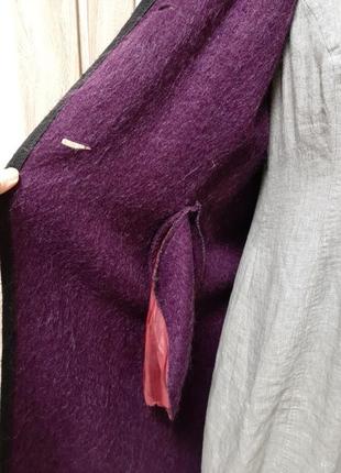 Дизайнерское пальто  кардиган weinberg  из шерсти8 фото
