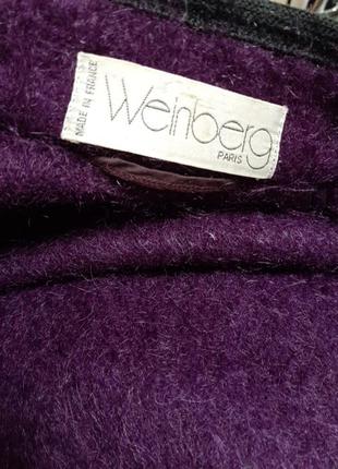 Дизайнерское пальто  кардиган weinberg  из шерсти10 фото