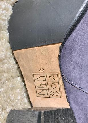 Кожаные ботинки 5
