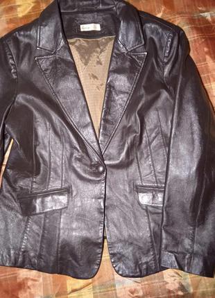 Жіночий шкіряний жакет бренд george
