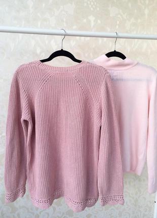 Красивый розовый свитер tu2 фото