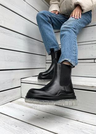 Черевики black clear sole ботинки3 фото