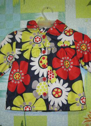 Вітровка на фліс "tu" розмір 6-9 міс. зріст 68-74 див.