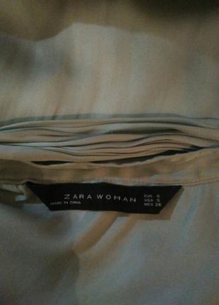 Классная и стильная рубашка zara woman4 фото