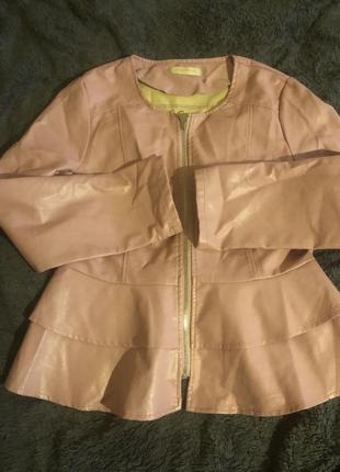 Фирменная куртка пол кожу ashley