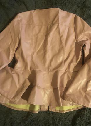 Фирменная куртка пол кожу ashley3 фото