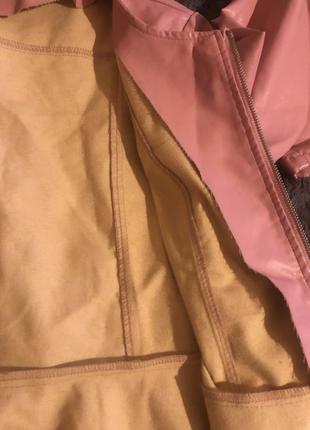 Фирменная куртка пол кожу ashley4 фото