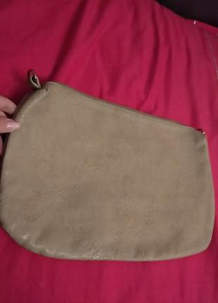 Сумка папка без ручки клатч косметичка велика