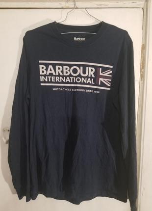 Лонгслив barbour international original.