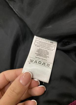 Оригинальная куртка пуховик adidas фуксия4 фото