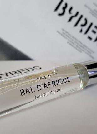 Byredo bal d'afrique💥оригинал миниатюра travel tube 12 мл африканский бал цена за 1мл2 фото