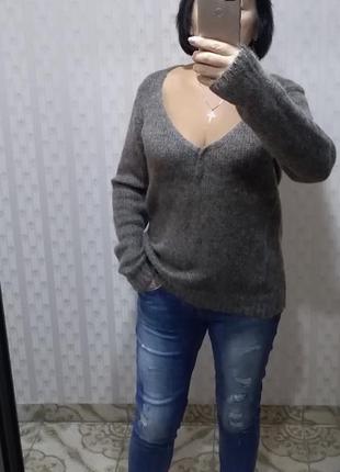 Кофта светр, пуловер мохер6 фото