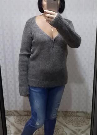 Кофта светр, пуловер мохер7 фото