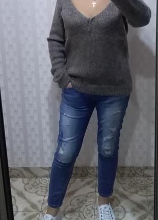Кофта светр, пуловер мохер4 фото