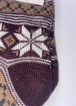 Домашние теплые женские носочки с мехом5 фото