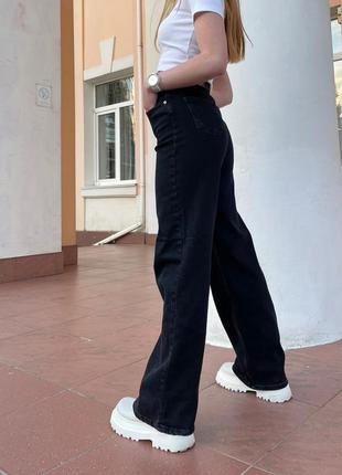 Жіночі джинси палаццо прямие2 фото