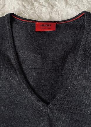 Джемпер 100% шерсть від hugo boss xl 2