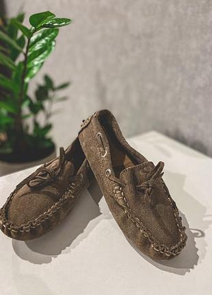 Туфли мокасины zara 30 размер 19 см. стелька