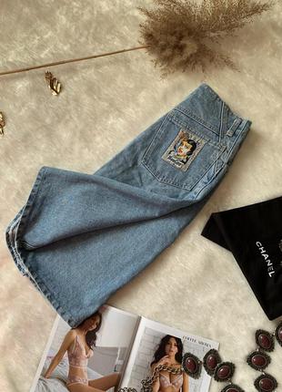 Качественная винтажная джинсовая юбка beegee