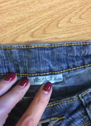 Фирменные яркие джинсы yessica(c&a),штаны,штанишки+подарок ремешок2 фото