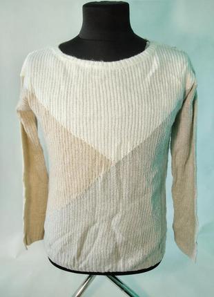 Теплий в'язаний джемпер