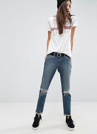 Джинсы бойфренды asos kimmi boyfriend размер w28 l30