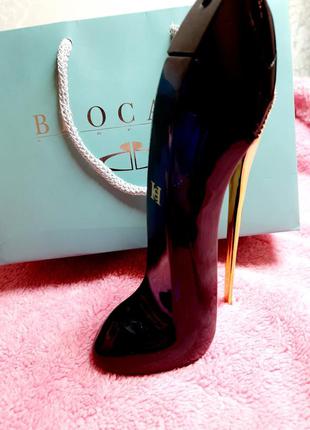 Carolina herrera good girl blush elixir girl blush mini j кароліна херрера гуд герл туфелька 80мл парфуми жіночі парфуми оригінал еррера