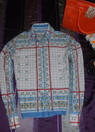 Рубашка женская в пижамном стиле