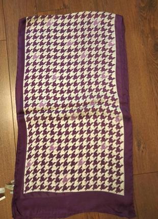 Шарф tie rack  шелк италия