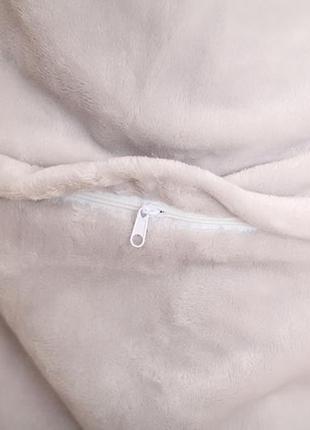 Кигуруми пижама цельная серый бегемот пижамка плюшевая6 фото