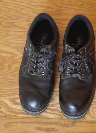 Туфлі шкіряні чорні розмір 45 стелька 28,9 см landrover1 фото