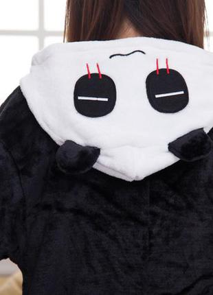Кигуруми пижама цельная панда грустная анимэ пижамка с вельсофта6 фото