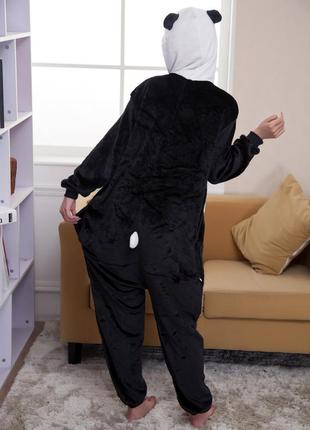 Кигуруми пижама цельная панда грустная анимэ пижамка с вельсофта4 фото