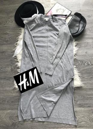 Дуже гарне тепле плаття туніка на довгий рукав в ідеальному стані 🖤h&m🖤