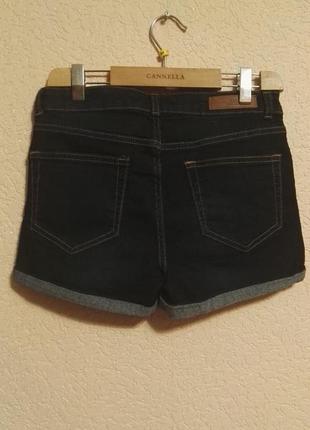 Шорты короткие джинсовые темно-синие женские,размер евро 34 (42размер) от amisu2 фото
