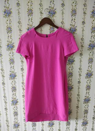 Яркое платье  кислотно- розовое неон1 фото