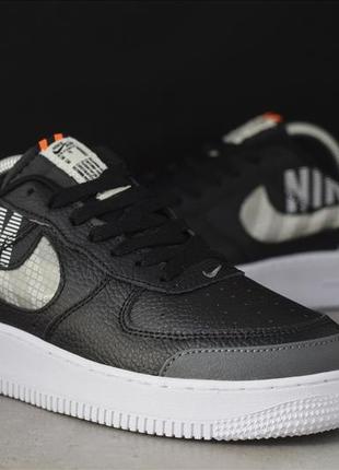 Мужские кроссовки nike air force under construction black