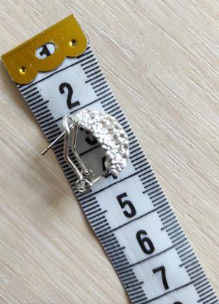 Серьги серьга серёжки женские жіночі камень стразы маленькие маленькі