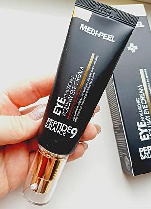 Пептидный крем для кожи вокруг глаз medi-peel peptide 9 hyaluronic volumy eye cream