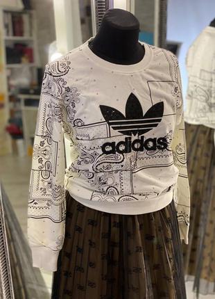 Кофта жіноча джемпер білий брендовий котон бавовна