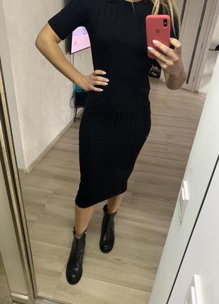 Zara сукня трикотажне