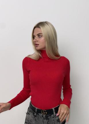 Светр светер гольф рубчик кофта стійка водолазка відворот горло 6