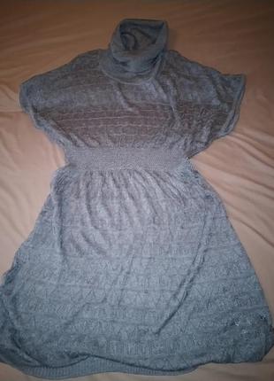 Сукня міді з хомутом.4 фото