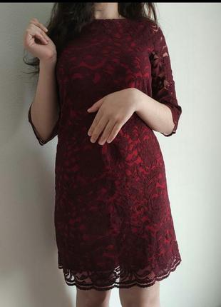 Платье ажурное кружевное3 фото
