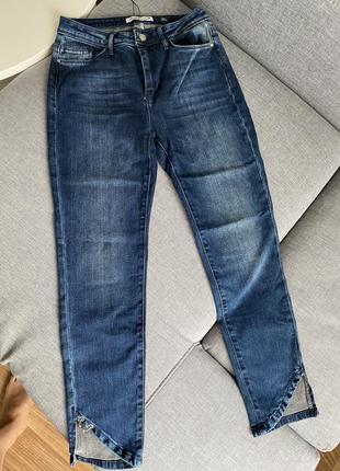 Шикарные синие джинсы с разрезами koton7 фото