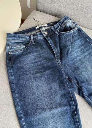 Шикарные синие джинсы с разрезами koton8 фото