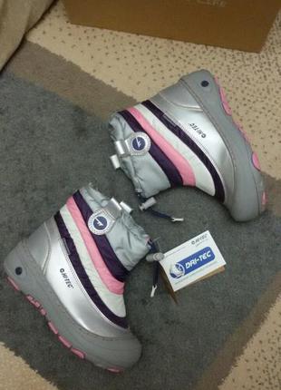 Зимові чоботи hi-tec junior equinox chukka 33 розмір(20,5 см)