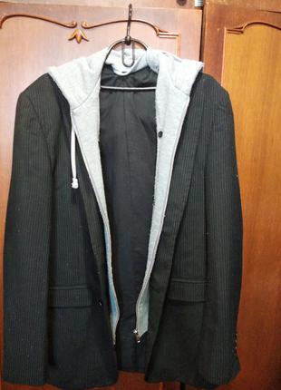 Пиджак с обманкой кофты1 фото
