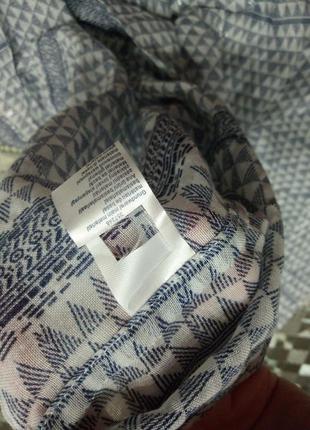 Романтическая воздушная шаль снуд шарф от tchibo германия , размер универсальный4 фото